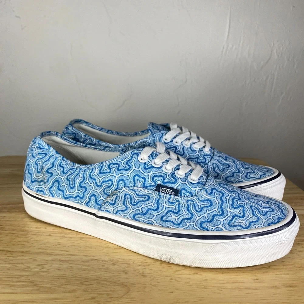 Vans x Todd Snyder‎ Sneakers Mens 10.5 John Derian Blue Shoes